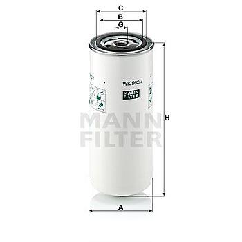 FILTRO COMBUSTIBLE MANN WK 962/7