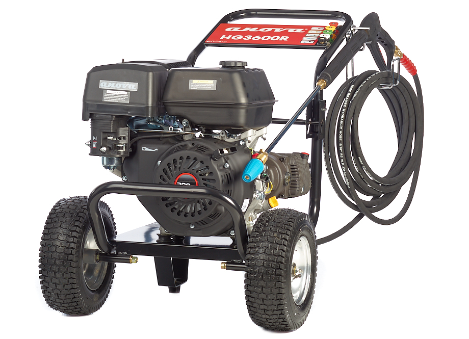 HIDROLIMPIADORA PROFESIONAL ANOVA HG3600 GASOLINA 3600PSI - 248BAR - 13HP - REDUCTORA