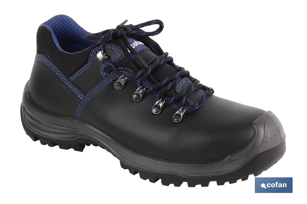 ZAPATO SEGURIDAD PIEL COFAN S-3 MOD. APOLO NO METAL PROTEC T-41