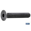 TORNILLO ALLEN DIN-7991 C-10.9   M-6 X 60 N CABEZA AVELLANADA PLANA