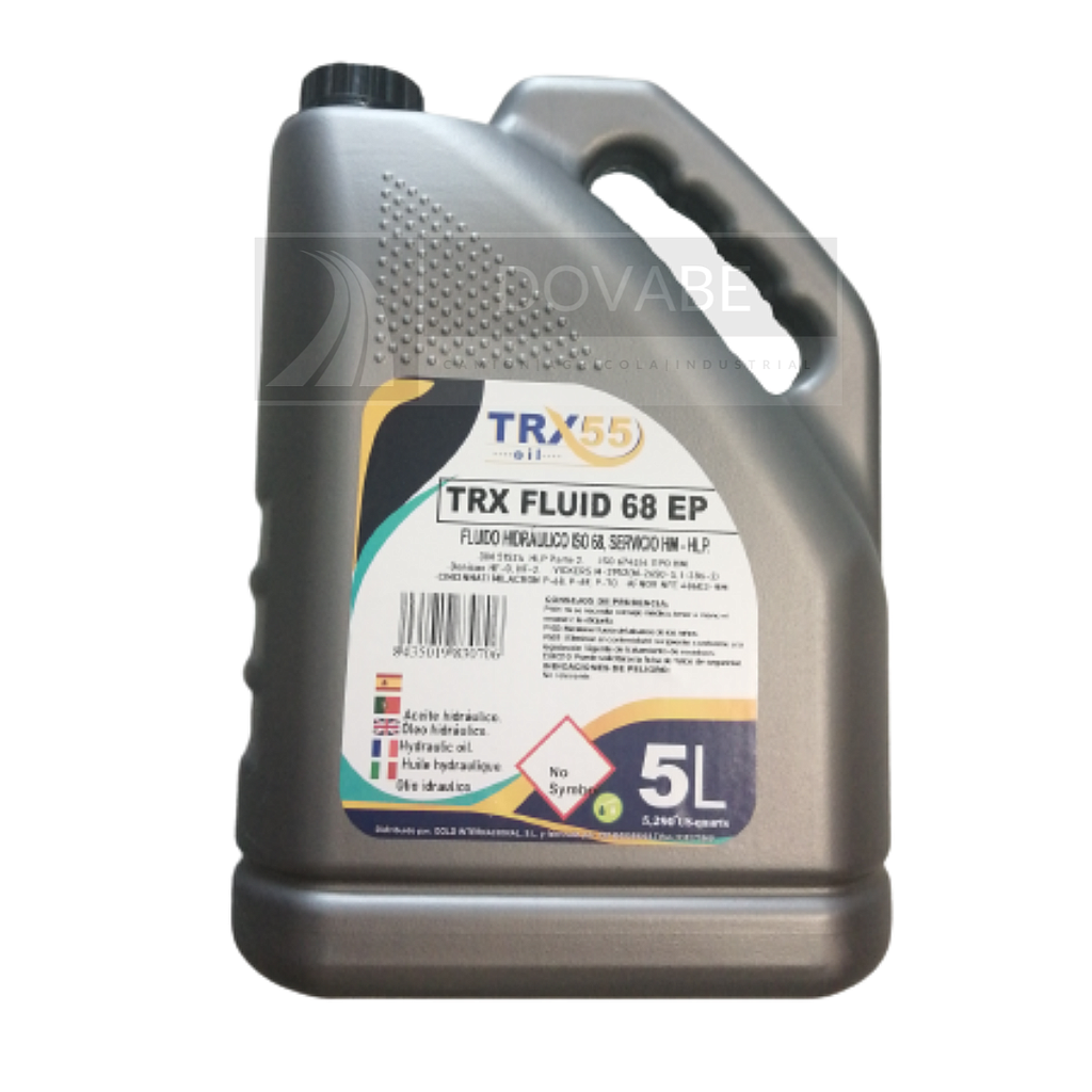 Aceite Hidráulico HLP-68 TRX55 Fluid 68 EP 5L.