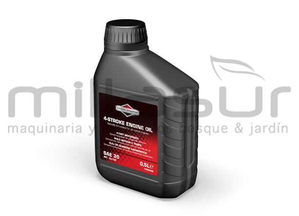 ACEITE MOTOR BRIGGS &amp; STRATTON SAE 30 - 0.5 Lt.