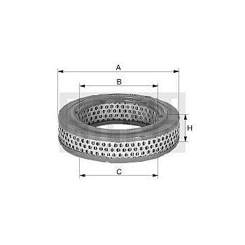 FILTRO AIRE MANN C 2135