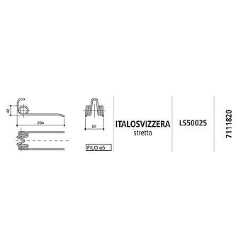 MUELLE EMPACADORA ITALO SVIZZERA (ESTRECHO) LS50025