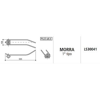 MUELLE RASTRILLO MORRA 1º TIPO LS30041