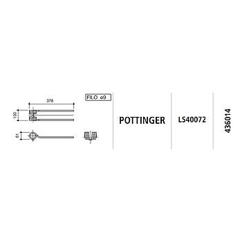 MUELLE RASTRILLO POTTINGER LS40072