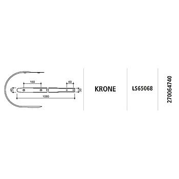 COSTILLA ROTOEMPACADORA KRONE LS65068