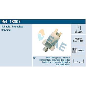 Manocontacto neumático universal FAE 18007