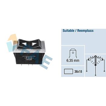 Interruptor universal FAE 62230 Pulsador (No inversor)