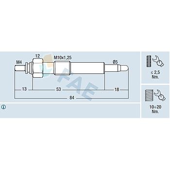 Calentador Termoplus FAE 74182