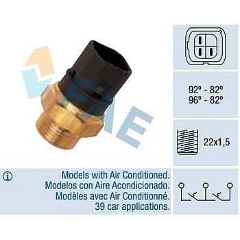 Termocontacto doble ventilador o 2 velocidades FAE 37980