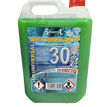 Anticongelante Silveroil 30% 5L (Verde)